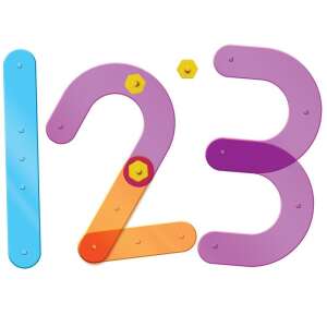 Елементи Learning Resources Number Construction: Изградете числата 1, 2 и 3 - Learning Resources Игра за развитие за малки деца