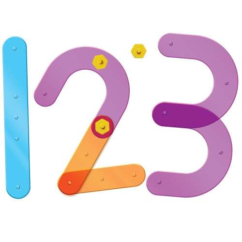 Елементи Learning Resources Number Construction: Изградете числата 1, 2 и 3