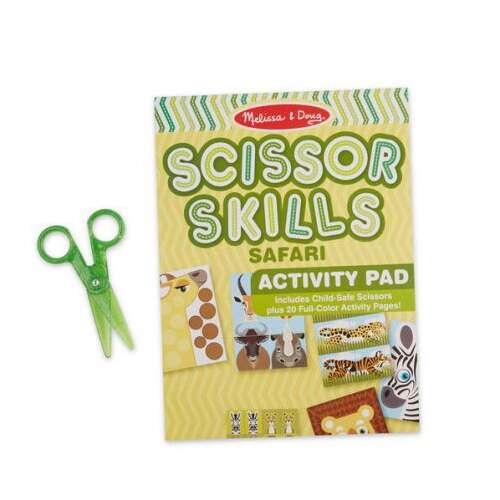 Melissa & Doug Ollófejlesztő Safari Aktivitásfüzet - 4 éves kortól