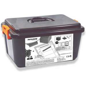 Gra edukacyjna Base 10 Zestaw 121 elementów w pudełku Miniland 110393107 - Miniland