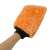 Manusa curatare auto ADBL, Microfibra, Portocaliu/Negru 110394146