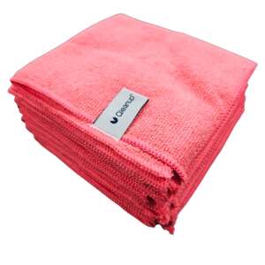 Hochwertige Mikrofasertücher, Packung 30x30 cm (10 Stück) rot, 250gsm - QLEANUP RED 110394187 - Mikrofasertücher