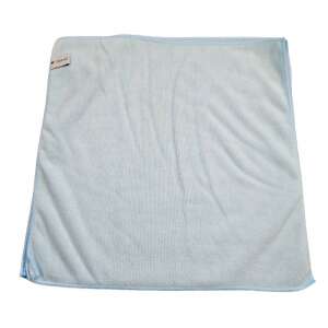 Balenie profesionálnych utierok z mikrovlákna 40x40 cm (5 kusov) modré, 400 g/m2 - QLEANUP PLUS BLUE