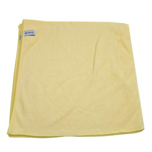 Professionelle Mikrofasertücher Packung 40x40 cm (5 Stück) gelb, 400 g/m² - QLEANUP PLUS YELLOW 110394202