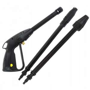 Pistol de inalta presiune cu lance Vario si duza turbo pentru masini de spalat cu inalta presiune Lavor, Makita, Karcher cu racord M14mm 160 bar, 60°C 110395279 - OEM Accesorii aparate de spălat cu presiune