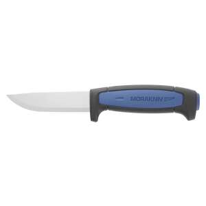 Cuțit Morakniv Craft Pro S din oțel inoxidabil, cu mâner albastru - Vânătoare
