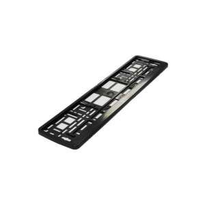 Fekete rendszámtábla keret Mega Drive logóval - Rendszámtábla tartó