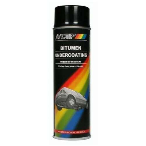Bitumen undercoating solutie antifonare bitum 500ml Motip