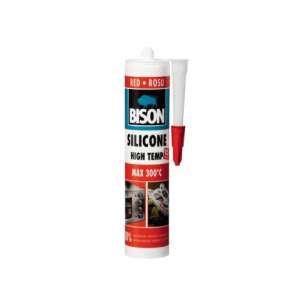 Silikón odolný voči vysokej teplote Bison Silicon High Temp red 280ml 110399655 - Bison