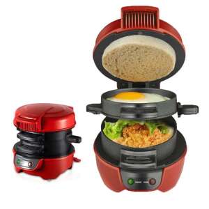 RAF Mini Burger Sütő R.666, 600W, Piros