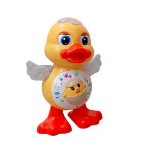 Táncoló kiskacsa játék fényekkel és hangokkal, 12 dal, mozgó szárnyakkal - Nonbrand Interaktív gyerek játék