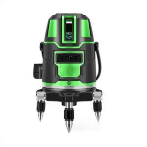 Zielony poziom laserowy z 2 liniami, 360 stopni, samoniwelujący, Andowl - Poziomowanie laserowe