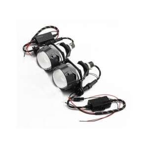 Zestaw lup automatycznych Bi-Led 3" moc 43W jasność 9000 lumenów 5500k 12V P1-Universal Z100 - kompletny zestaw - Pojazd i części