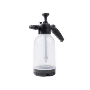 Amio 2-in-1 Druck-Schaumsprüher und Sprühgerät, transparente Flasche mit schwarzen Teilen - AMiO