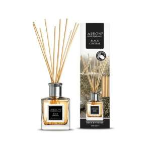 AREON Home Parfüm Black Crystal Duftstäbchen, 150 ml. Eleganter Raumduft mit Noten von Moschus, Ingwer, Pfeffer und Kokosnuss. - Fahrzeuge & Ersatzteile
