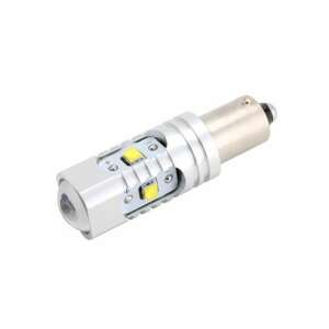 Bec auto LED alb, H21W, BAY9S, Canbus, 30W, 12-24V, LED-uri CREE - Becuri auto