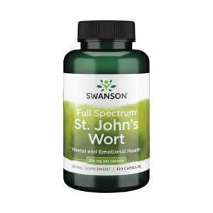 Swanson Full Spectrum Sunătoare, 375 mg per capsulă, 120 capsule - Supliment pe bază de plante pentru sănătatea mintală și emoțională - Supliment alimentar