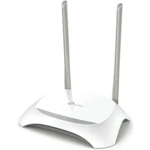 Router TP-Link TL-WR841N, 300 Mbps, Wireless N, alb, 2 antene - TP-Link Routere Wi-Fi, adaptoare