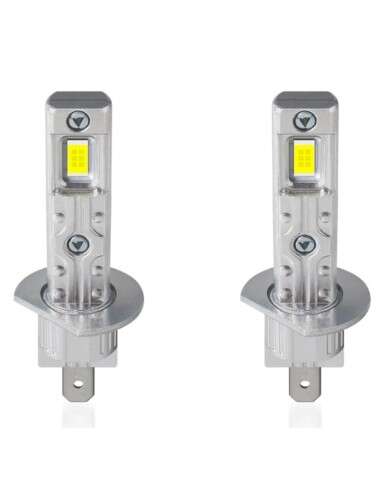 Set mit 2 H1-LEDs, Canbus, 6000 K, 50 W, 6000 Lm, 12–24 V