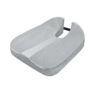 Perna ortopedica Arvada ErgoSupport, husa flanel gri, spumă cu memorie 4D, design în formă de V, suport ergonomic - Frumusețe și sănătate