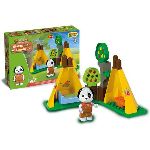 Unico Maximilian Families In Camping Cube Building Set 29 elementów 110404875