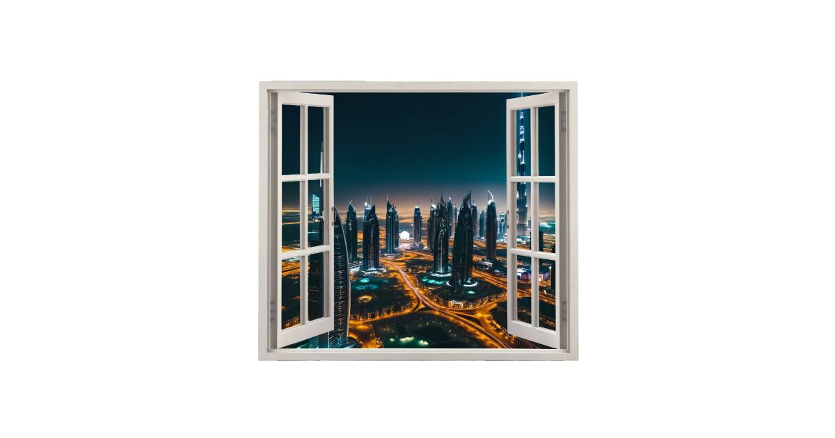 Folie imprimata color pentru decor perete locuinta, dimensiune 125 x 110cm, model: VIEW TO HAVEN 05 110404969