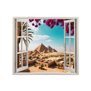 Színes nyomott fólia otthoni faldekorációhoz, méret 125 x 110cm, modell: VIEW TO HAVEN 06