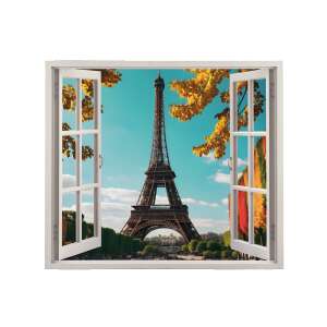 Autocolant de perete View to Haven 25 Turnul Eiffel, 125x110cm - Wallpaper