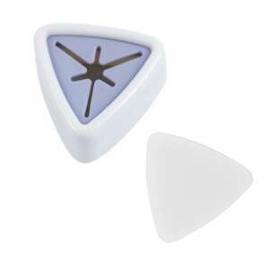 Öntapadó törülközőtartó, műanyag, akasztós, vízálló, lökésmentes rendszer, falra rögzíthető, 5 x 2,3 cm, fehér