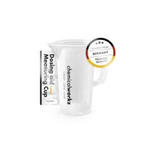 Odmerka Chemicalworkz 100ml Dosierbecher: Präziser Messbecher zum Mischen konzentrierter Lösungen. Aus robustem Polypropylen, mit Skalierungen auf beiden Seiten für einfache Handhabung. - Andere Messgeräte