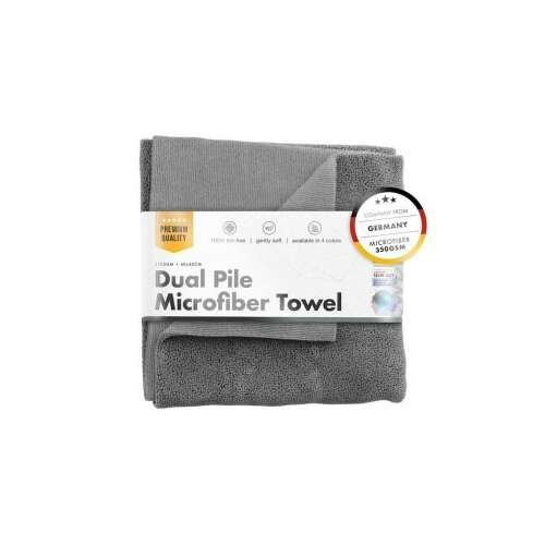 Chemicalworkz kéthalmú törölköző, 350 GSM, 40x40 cm szürke 110405551