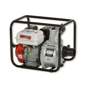 Motopompă pe benzină Kraft&Dele, 3 inch, 1000 l/min, vedere unghiulară - Irigare