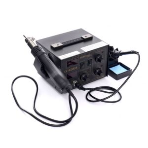 Stație de lipit Kraft&Dele KD859 cu pistol cu aer cald și letcon - Mașini de lipit