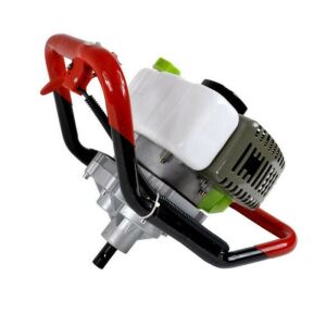 Изглед под ъгъл на моторен свредел Bass Polska, 51,7 куб.см. - Земна бормашина