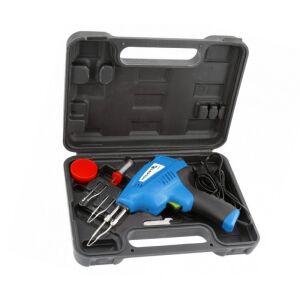 Pistol de lipit cu transformator Hogert 200W cu LED și 2 vârfuri în cutie - Mașini de lipit