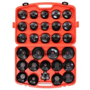 Trusa chei filtru de ulei, Kraft&Dele KD10502, 23 piese, cu adaptor 121736508 - Extractoare pentru filtru de ulei