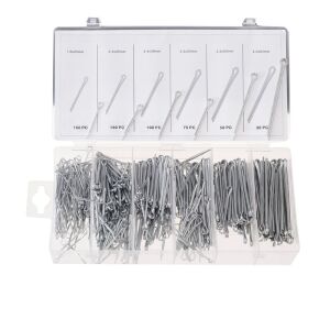 Асортимент от шплинтове Tagred в прозрачен органайзер - Набор от инструменти