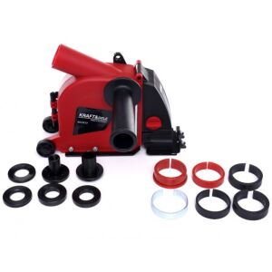Sistem de aspirare a prafului Kraft&Dele KD1977 pentru polizor unghiular cu set de adaptoare - Accesorii de șlefuire
