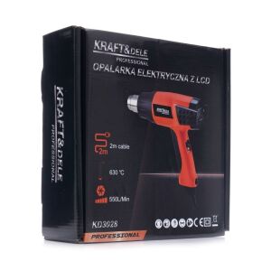 Cutie ambalaj pistol cu aer cald Kraft&Dele KD3028 - Scule electrice & Unelte