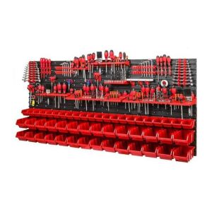 Панел за стена за инструменти Kraft&Dele KD11861 с контейнери и държачи за инструменти - Строителство и обновяване