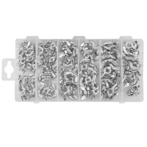 Комплект крилчати гайки, Verke, V06706, 150 части 121747507 - Крепежни елементи