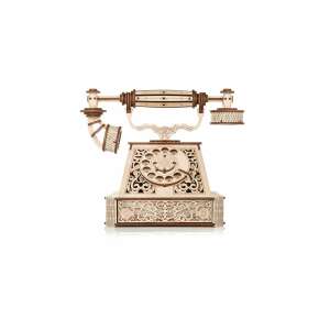 Puzzle 3D, telefon retro, EWA, drewno, 232 elementy 110413540 - Puzzle 3D