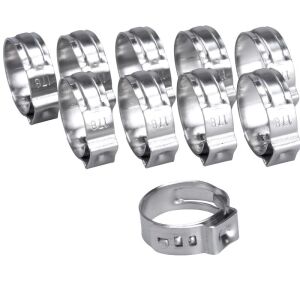 Скоба за маркуч, Extol Premium, 10 бр., 17.8mm, неръждаема стомана 127443297 - Белезници