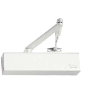 Samozamykacz TS 72 Dorma szyna ślizgowa kwadratowy biały również strona tylna 110414709 - Samozamykacz