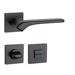 APRILE BERGENIA Négyzetrozettás Q SLIM 7MM BK - Fekete WC 110414776 - Aprile