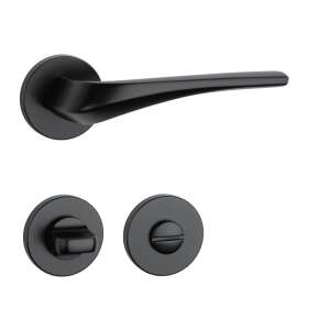 APRILE DALIA Rozeta okrúhla R SLIM 7MM BK - Čierna WC 110414803 - Aprile