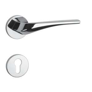 APRILE DALIA Runde R SLIM 7MM LC Glanzchrom PZ 110414822 - Türknäufe & Türklinken