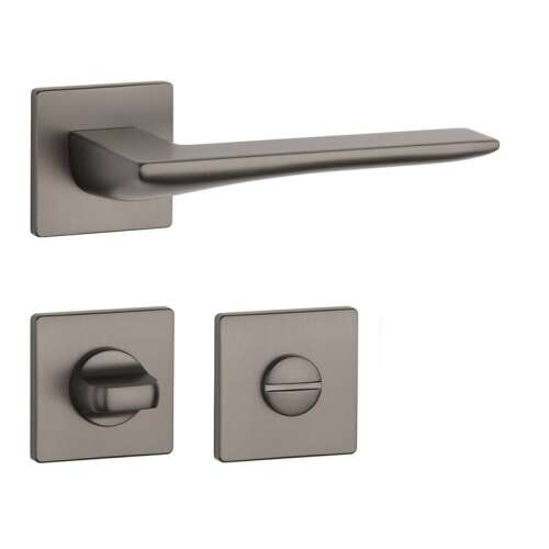 APRILE IRIS Négyzetrozettás Q SUPER SLIM 5MM GYM - Grafit WC 110414839