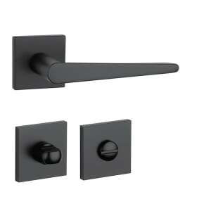 APRILE ARNICA Négyzetrozettás Q SLIM 7MM BLACK - Fekete WC 110414966 - Aprile