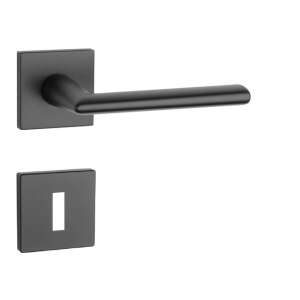 APRILE PRIMULA Négyzetrozettás Q SLIM 7MM BLACK - Fekete BB 110415135 - Aprile